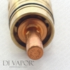 Shower mixing valve thermostatic cartridge