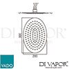 VADO AQB OV30 CP Aquablade Spare Parts Diagram