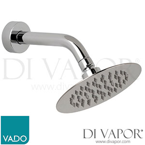 VADO AQB-RO/15/SA-C/P Aquablade 150mm 6 Round Easy Clean Slimline Shower Head Spare Parts