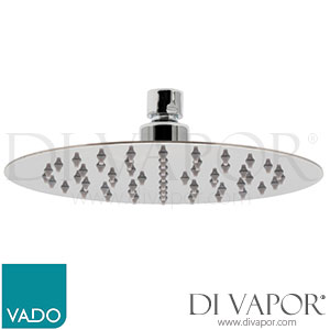 VADO AQB-RO/20-C/P Aquablade Single Function Easy Clean Slim Line Round Shower Head Spare Parts