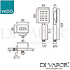 VADO AQB SFMKWOSQ CP Aquablade Spare Parts Diagram