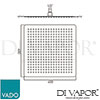 VADO AQB SQ40 CP Aquablade Spare Parts Diagram