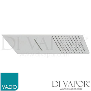 VADO AQB-WMSQ-C/P Aquablade Slim Line Easy Clean Wall Mounted Square Shower Head with 2 Functions Spare Parts