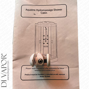 Aqualine Hydromassage Shower Cabin Shower Door Roller Set AQX334 Compatible Spare