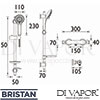 Bristan AR2 SHXMTFF C Spare