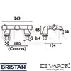 Bristan AR2 THBF C Mixer Spare Diagram