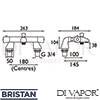 Bristan AR2 THBSM C Mixer Parts Diagram