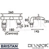 Bristan AR2 THLBF C Spares Diagram