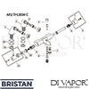 Bristan AR2 THLBSM C Mixer Spare Tech Diagram