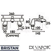 Bristan AR2 THLBSM C Mixer Spares Diagram