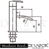 Hudson Reed ARC304 Arco Spare Diagram