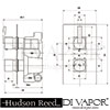 Hudson Reed ARC3207 A306 A354(x4) Arcade Spare Parts Diagram