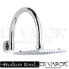 Hudson Reed ARC3211 A3234 A354(x4) Curved Sheer Fixed Head Spare Parts