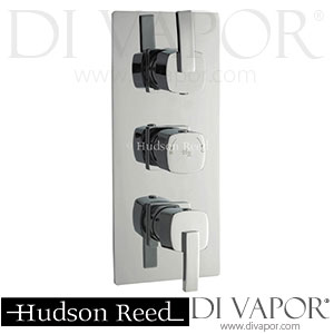 Hudson Reed Arcade Triple Concealed Thermostatic Shower Valve - Chrome - ARC3211 Spare Parts