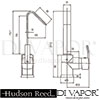 Hudson Reed ARC380 Arco Mixer Tap Spare Parts Diagram