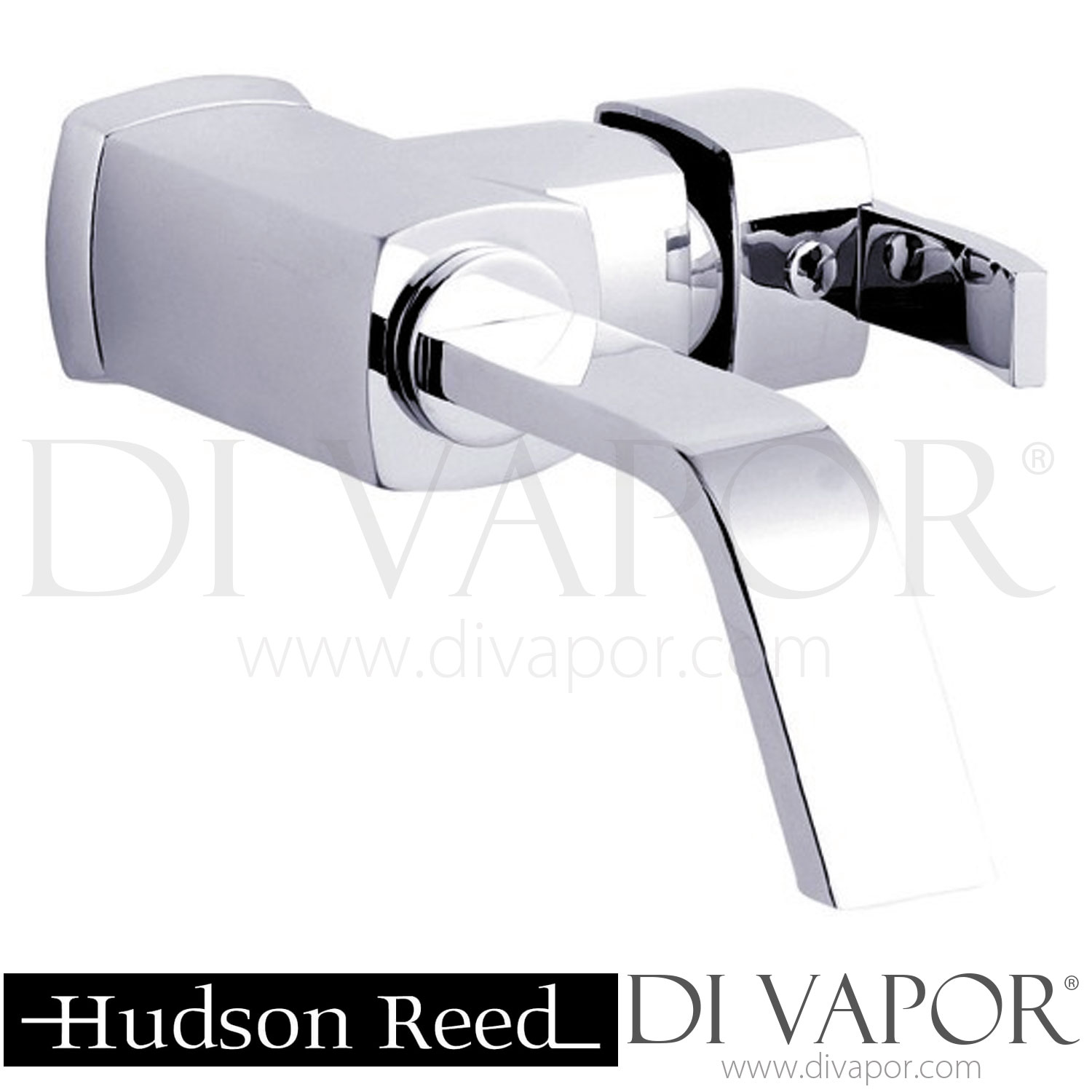Hudson Reed ARC381 Arco Wall Mounted Single Lever Side Action Basin