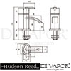 Hudson Reed ARI301 Arina Spare Parts Diagram