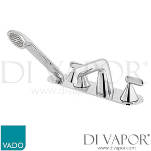Vado ARR-132T-CP Arrondi Thermostatic Lever Handle Bath Shower Mixer Spare Parts