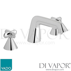 Vado ARR-201-CP Arrondi Cross Handle Basin Mixer Spare Parts