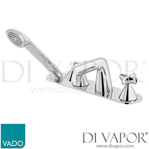 Vado ARR-232T-CP Arrondi Thermostatic Cross Handle Bath Shower Mixer Spare Parts