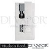 Hudson Reed Art Shower Valve With Rectangular Slider Rail Kit Spare