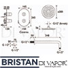 Bristan ARTISAN SHWR PK Spare Parts Diagram