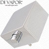 Arezzo Square Temperature Handle