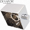 Square Temperature Handle