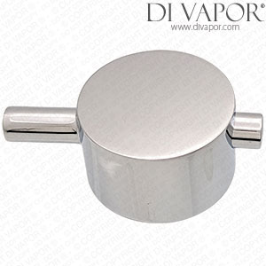 Arezzo Concealed Round Temperature Handle Used on Same Valve as ARX.0092 Thermostatic Cartridge - ARX.0092YH8E2 Compatible Spare - Chrome