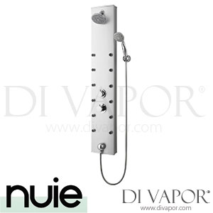 Premier / Nuie AS306 Thermostatic Shower Panel with Fixed Shower Head Spare Parts