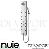 Nuie AS306 Thermostatic Shower Panel Spare Parts