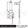 Hudson Reed AS319 Dream Spare Parts Diagram