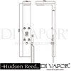 Hudson Reed AS361 Dream Showers GENIE LED Shower Panel Spare Parts Diagram
