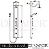 Hudson Reed AS397 Dream Showers Jazz Stainless Steel Spare Parts Diagram