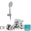 VADO ASC-123+K-C/P Ascent Exposed Bath Shower Mixer with Shower Kit Spare Parts