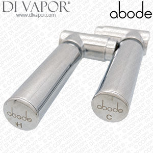 Abode ASH1053 Pair of Atlas Aquifier Tap Handles for AT2003 Tap - Chrome