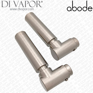 Abode ASH1054 Pair of Atlas Aquifier Tap Handles for AT2004 Tap - Brushed Finish