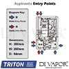 Triton ASP08GSWHT Diagram Parts