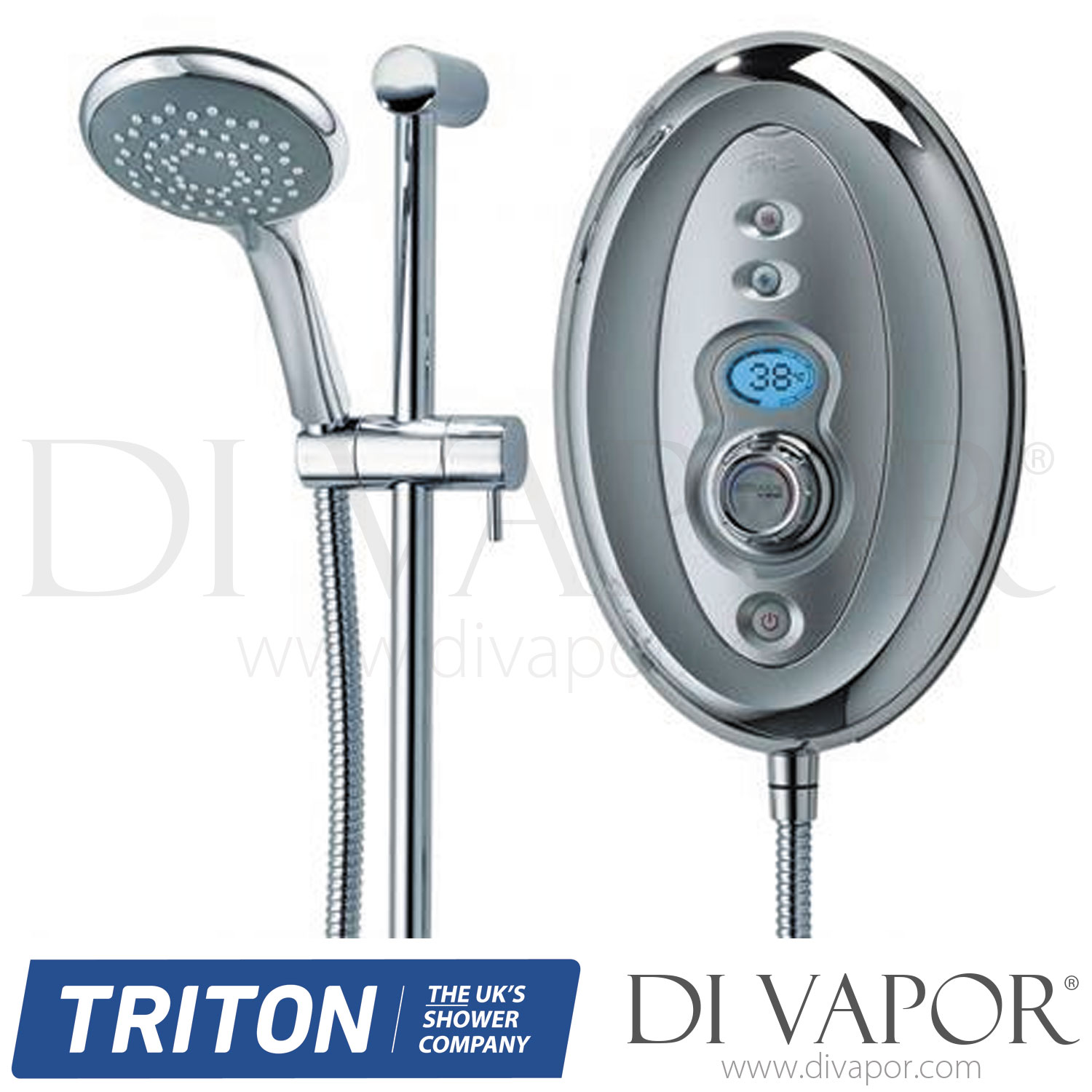 Triton ASP1I41SI Aspirante Topaz 10.5 kw Electric Shower Spare Parts
