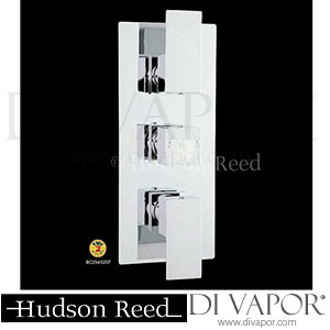 Hudson Reed Aspire Triple Concealed Valve With Square fixed Shower Head & 4 x Square Body Jets Spare Parts