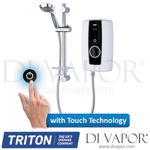 Triton ASPTOU9WHT Touch 9.5kW Electric Shower (Gloss White/Black) Spare Parts