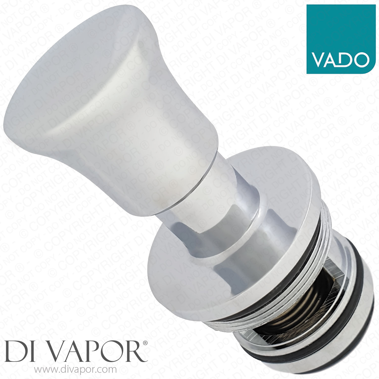 Vado AST-030-DIV-CP Diveter Valve for Bath Shower Mixer