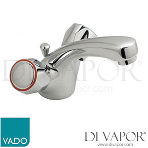 VADO AST-100/CD-C/P Astra Contract Mono Basin Tap Mixer Deck Mounted with Pop-up Waste Spare Parts