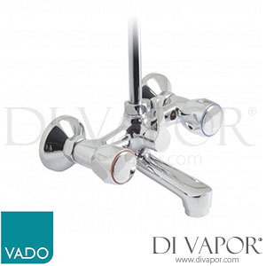 VADO AST-121/CD-C/P Astra Contract Exposed Bath Shower Mixer Wall Mounted Spare Parts
