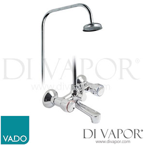 VADO AST-121/R-C/P Astra Exposed Bath Shower Mixer with Rigid Riser Spare Parts
