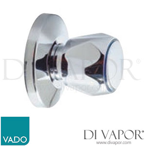 VADO AST-143/C-3/4-C/P Astra Concealed Stop Valve 3/4