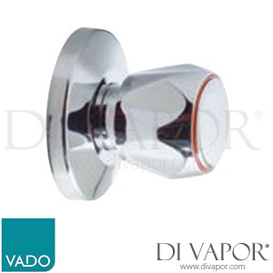 VADO AST-143/H-3/4-C/P Astra Concealed Stop Valve 3/4