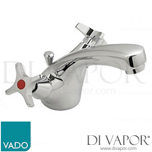 VADO AST-200-C/P Astra Basin Mixer Tap - Cross Handle - Spare Parts