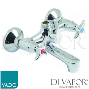 VADO AST-221-C/P Astra Exposed Bath Shower Mixer Valve Cross Handle Spare Parts