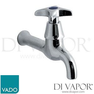 VADO AST-262/CD/C-10-C/P Astra Bibtap 100mm Cold Indice - Cross Handle - Spare Parts